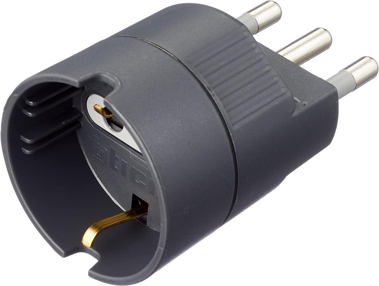 ADATTATORE SPINA 16A / PRESA P30 GRIGIO