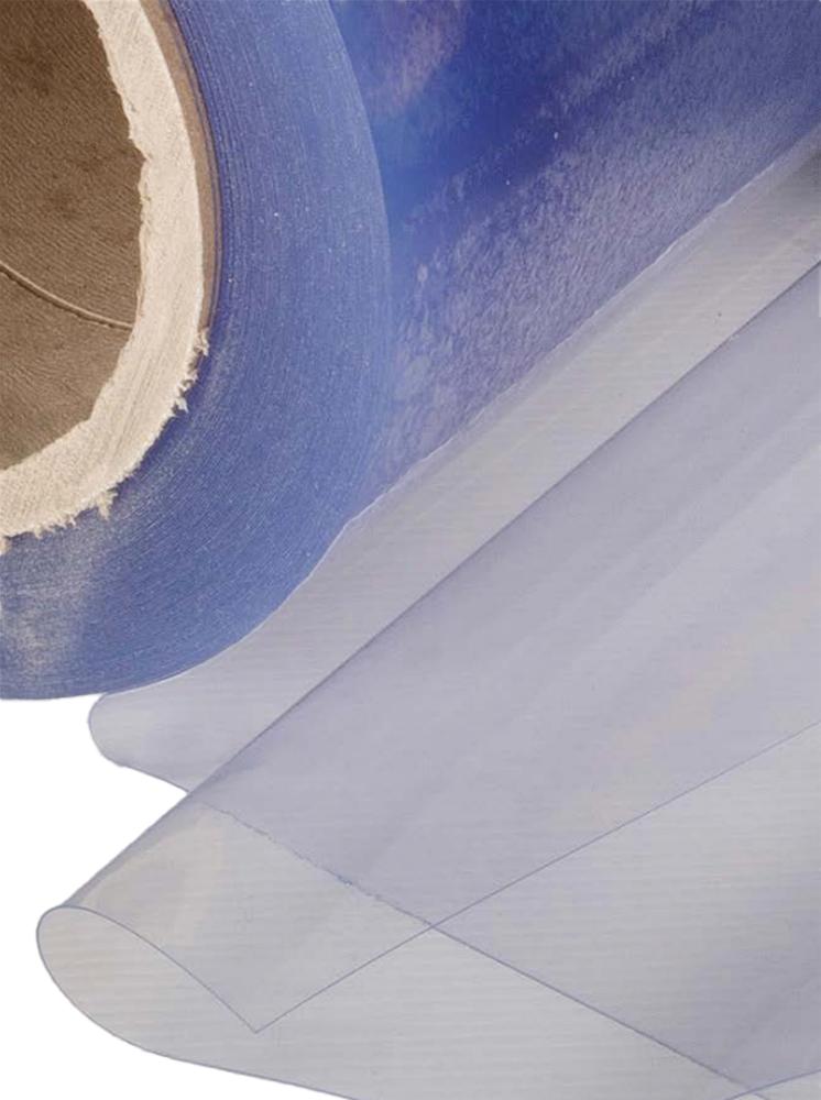 Telo Vetro Sintetico Trasparente Morbido - Finestre PVC Cristal - Lastre Rivestimento Cucina Impermeabile - Pellicola di Vetro su misura - Interni ed esterni (PVC Spessore 0,50mm Lunghezza 1MT - Altezza 100cm)