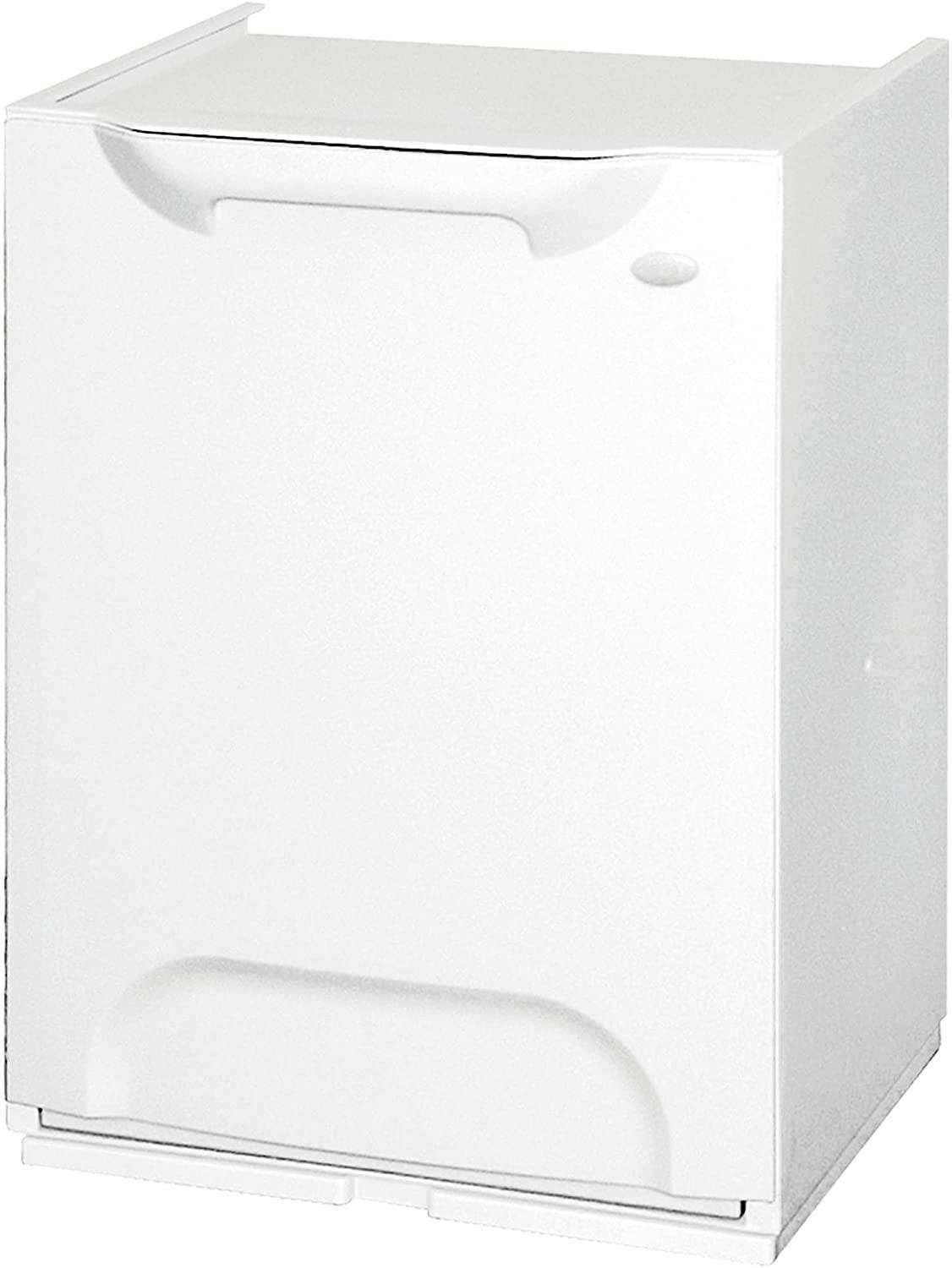 Cassonetto racc. differenziata col.bianco 1 modulo 340x290xH 470 mm.