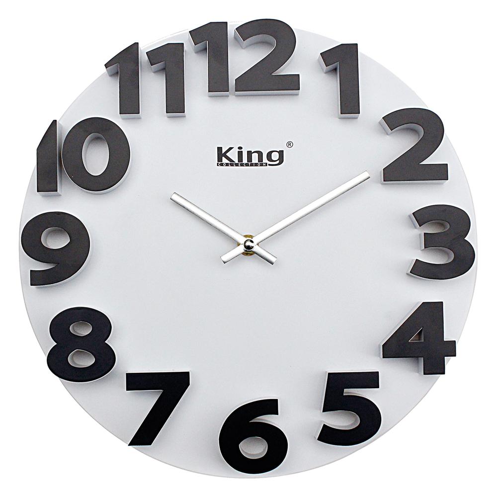 OROLOGIO DA PARETE 'GRANBY' Ø 30 cm - bianco