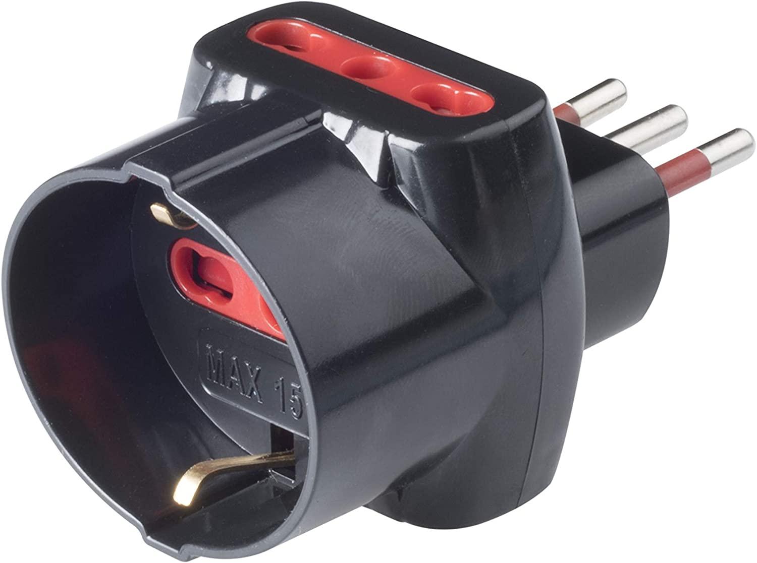 ADATTATORE SERIE EMILIA SP10A PR10/16A SCHUKO NE